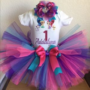 Shimmer and Shine tutu set.